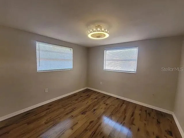 a view of an front door