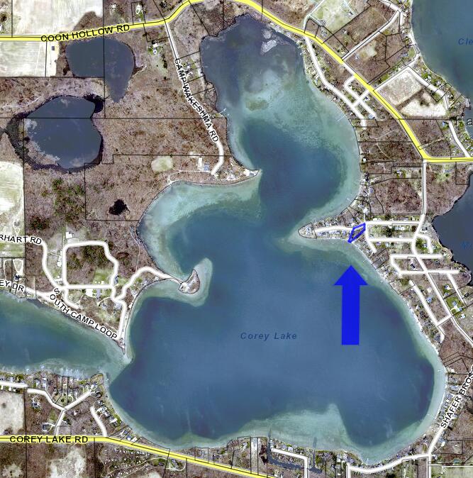 11279 Point Road Three Rivers, MI 49093 - Photo 26 of 26 11279 Point Rd GIS Map of Corey Lake