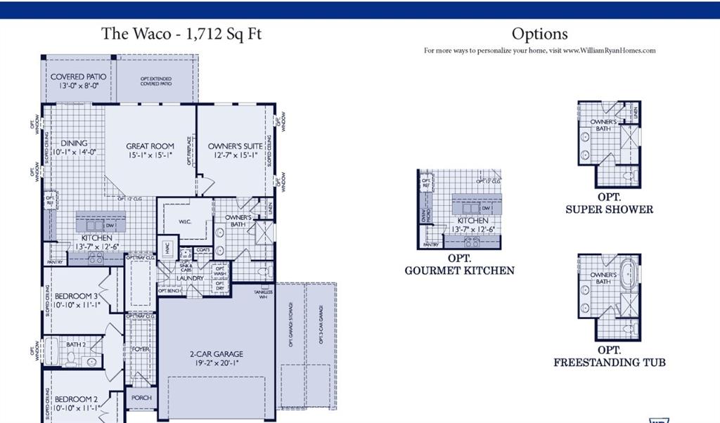 1109 Birdsong Trail Anna, TX 75409 - Photo 28 of 28 Waco Floorplan Options