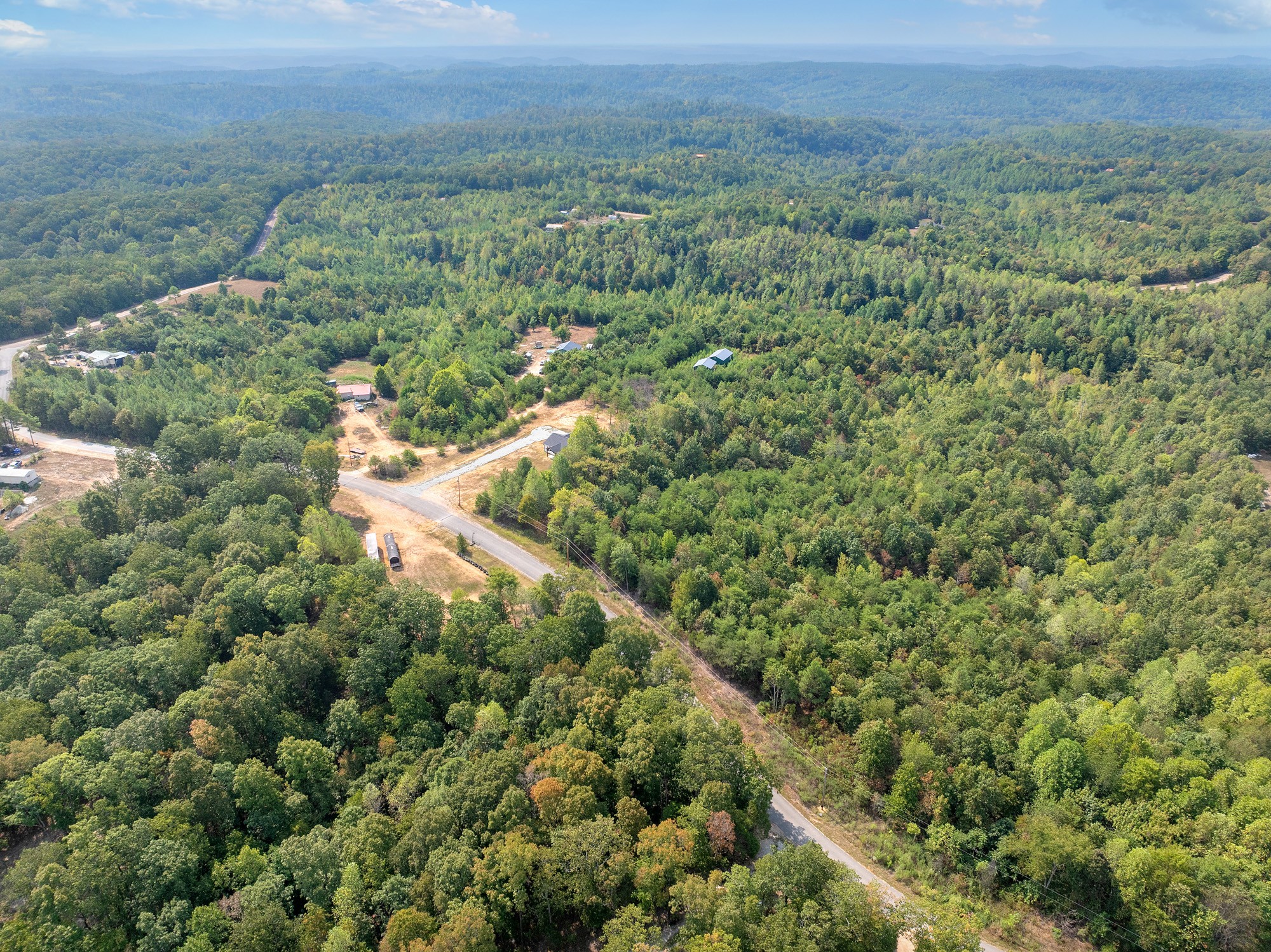 0 New Era Ridge Road Linden, TN 37096 - Photo 12 of 20 an aerial view of residential house with outdoor space and trees all around