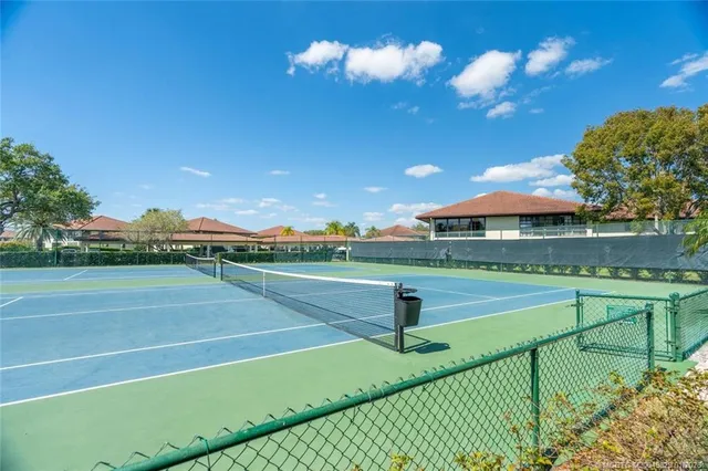 a view of a tennis court