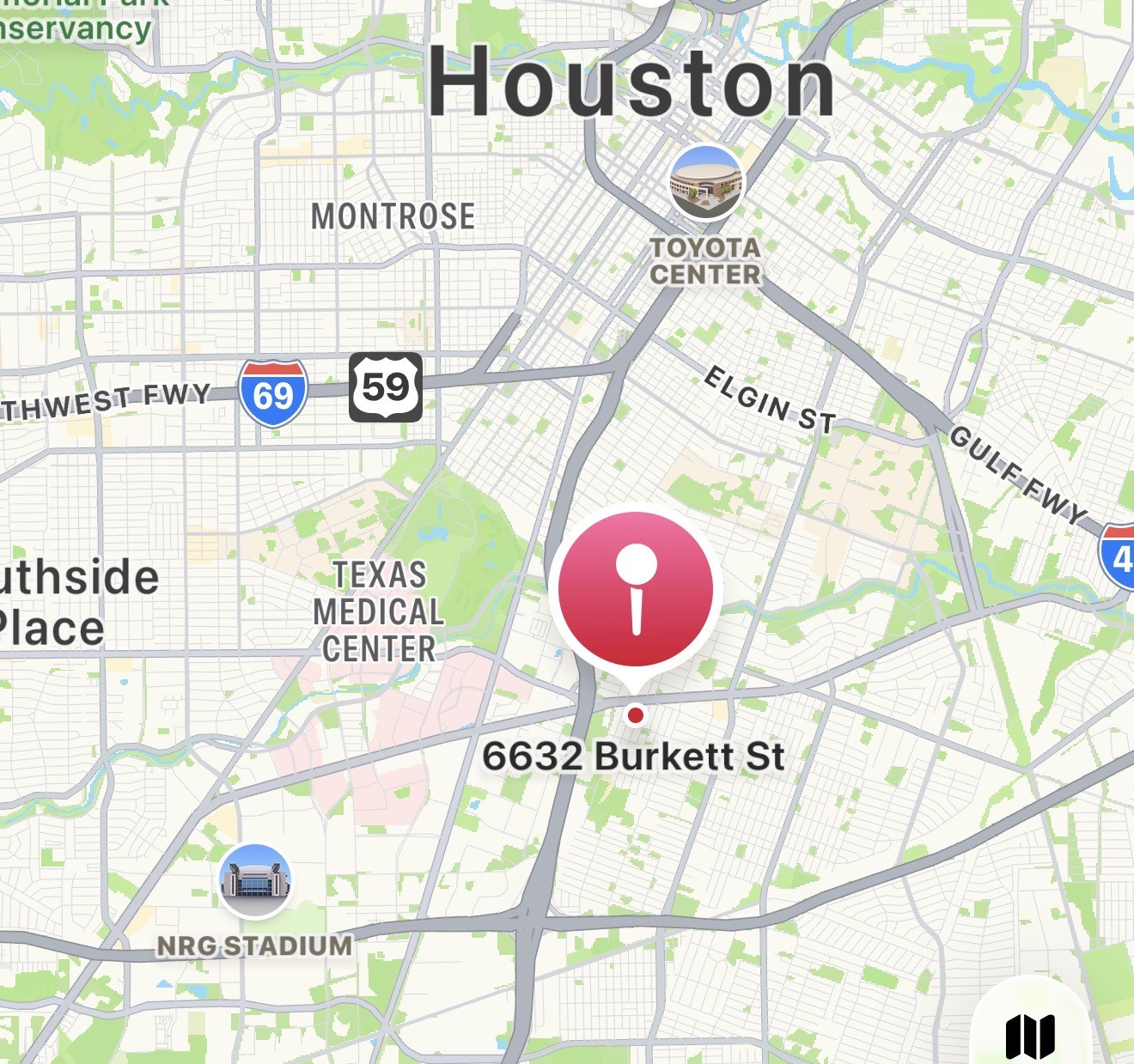 6632 Burkett Street Houston, TX 77021 - Photo 4 of 5 a sign that is on a wall