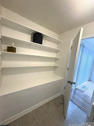 a view of walk in closet