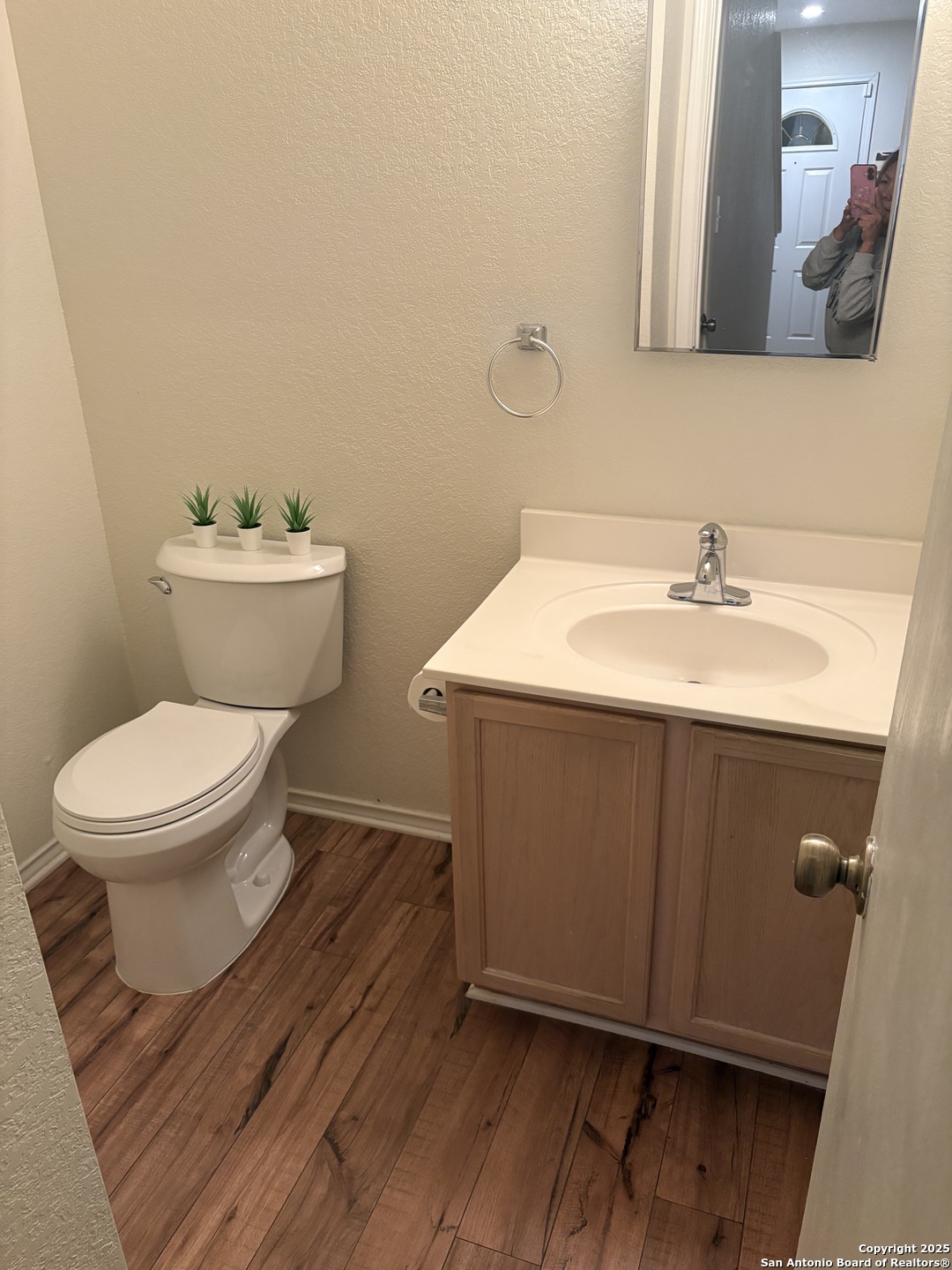 10134 Ranger Canyon San Antonio, TX 78251 - Photo 5 of 22 a bathroom with a sink and a toilet