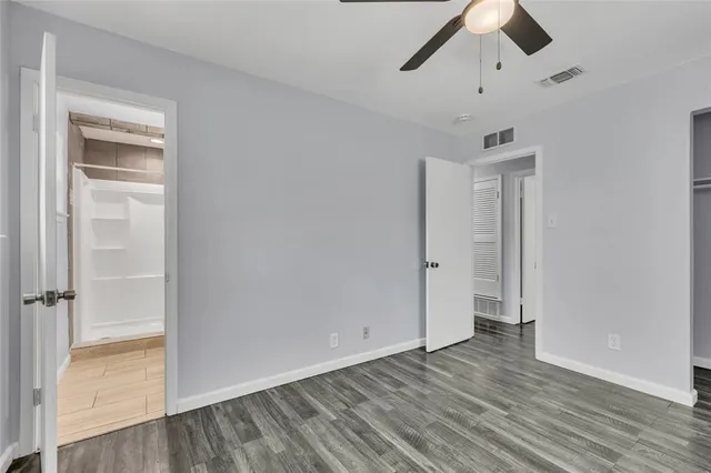 wooden floor in an empty room