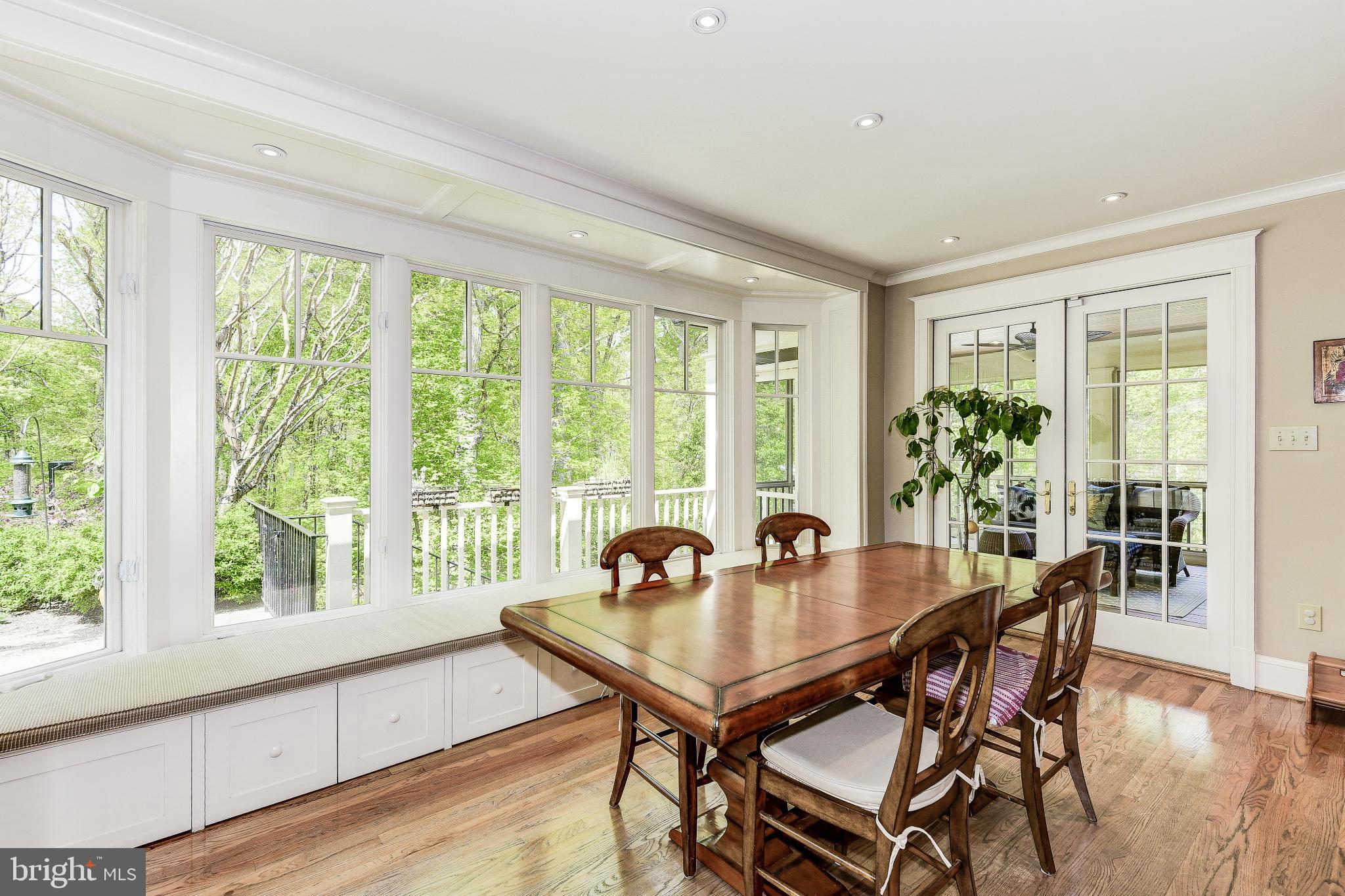 11109 Cripplegate Road Potomac, MD 20854 - Photo 7 of 31 a dining room with furniture window and wooden floor