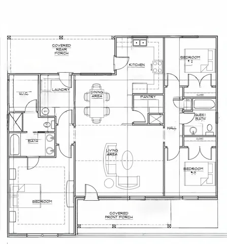 a picture of a floor plan