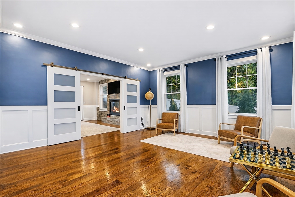 125 Union Street Natick, MA 01760 - Photo 7 of 38 a living room with furniture and wooden floor