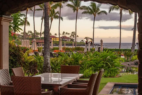 a view of balcony and patio