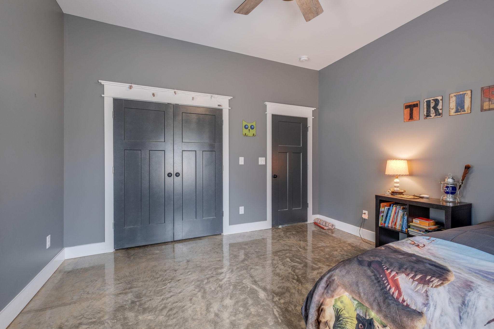 1495 Columbia Road Charlotte, TN 37036 - Photo 24 of 50 a bedroom with a bed and a view of living room
