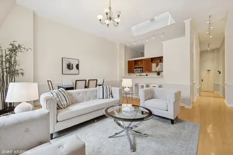 a very nice looking room with wooden floor