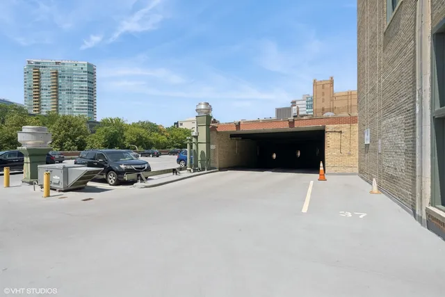 a picture of a bench in front of a door