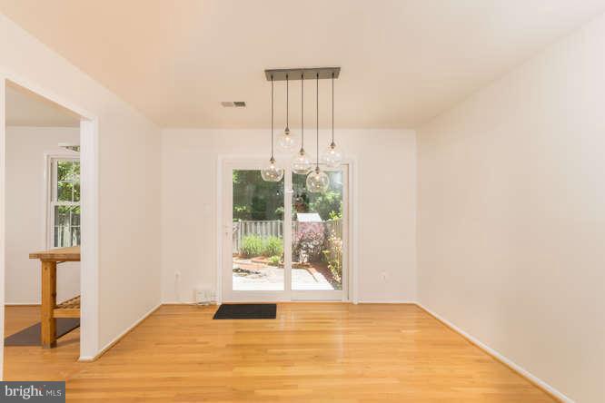 8302 Moline Place Springfield, VA 22153 - Photo 8 of 27 wood floor dinning, update sliding door to yard