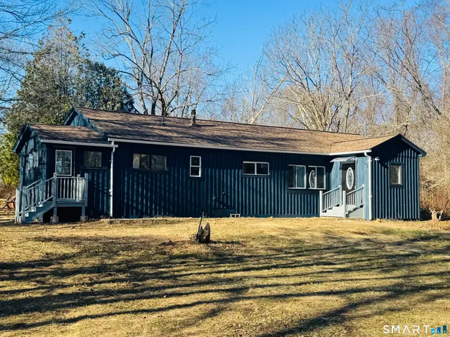 a view of a house with a outdoor space
