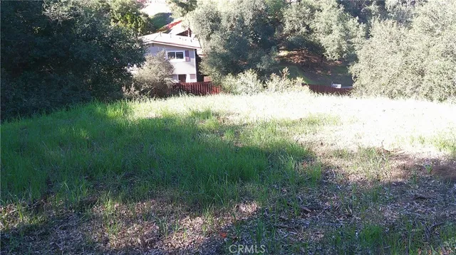 a view of backyard with green space