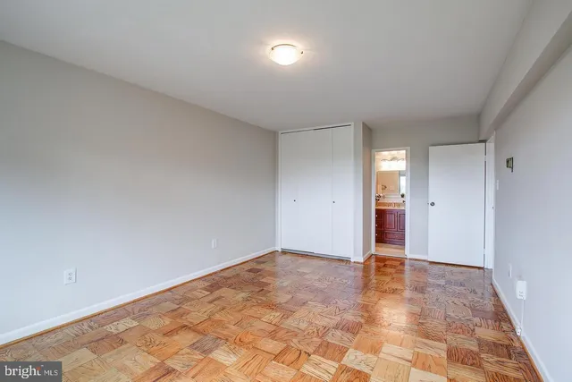 wooden floor in an empty room