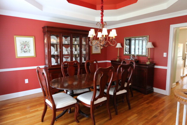 121 Lake Pointe Drive Macon, GA 31210 - Photo 11 of 14 a view of a dining room with furniture window and wooden floor