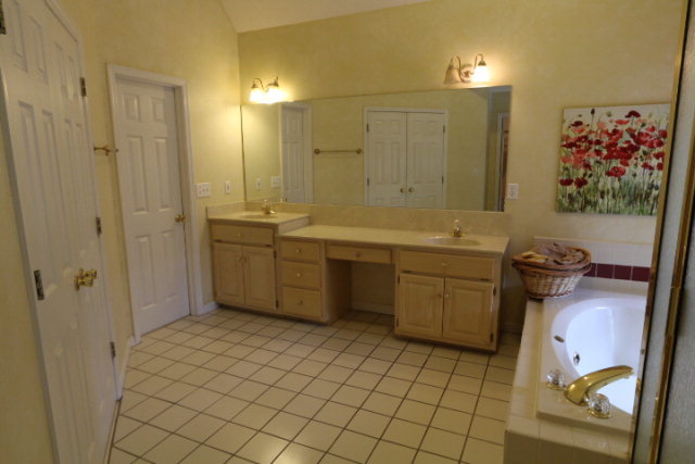 121 Lake Pointe Drive Macon, GA 31210 - Photo 13 of 14 a bathroom with a sink mirror and toilet