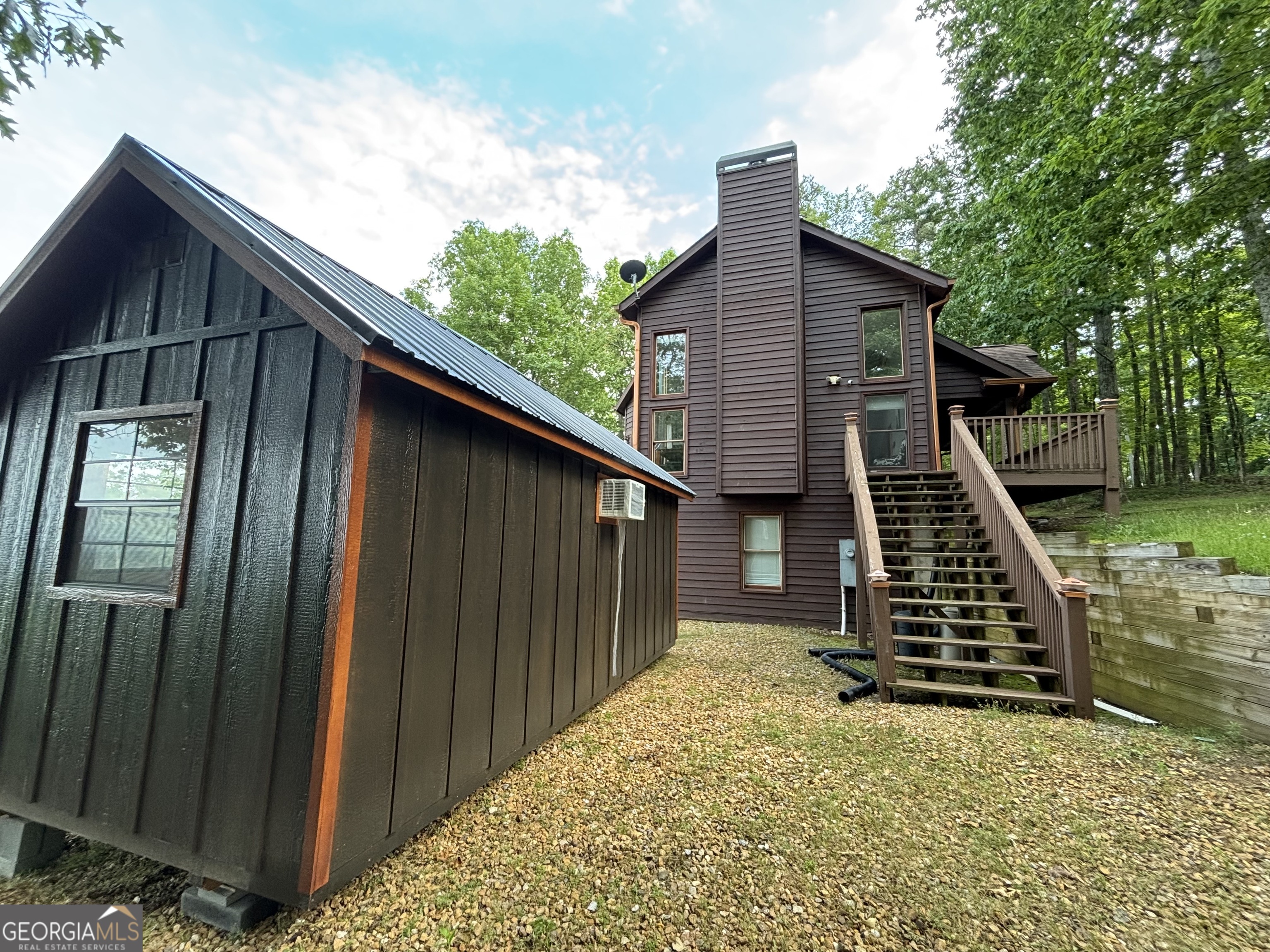 1322 Hunter Drive Ranger, GA 30734 - Photo 5 of 38 a view of outdoor space with deck and kitchen