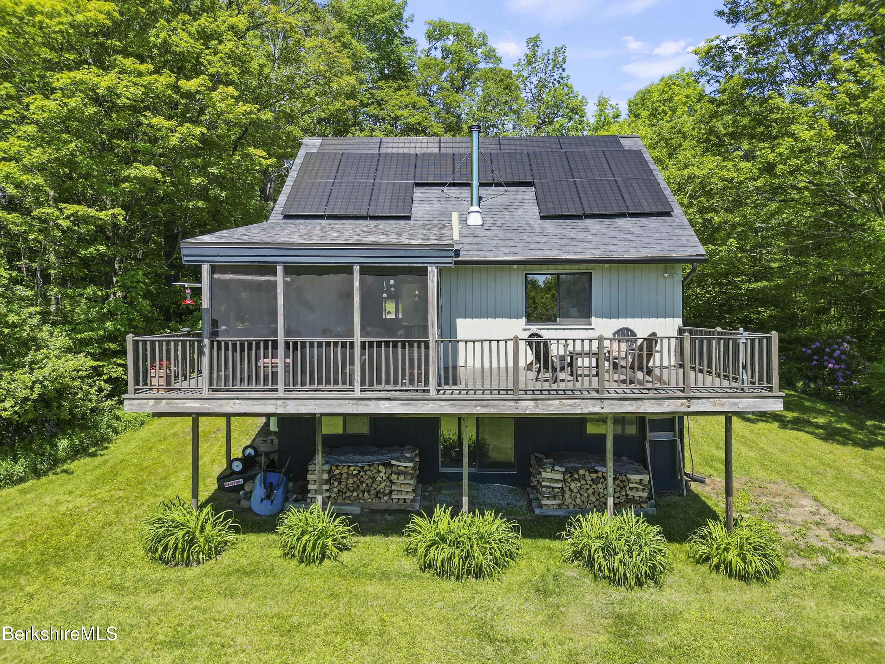 109 Stebbins Road Otis, MA 01253 - Photo 56 of 66 905 Aerial View