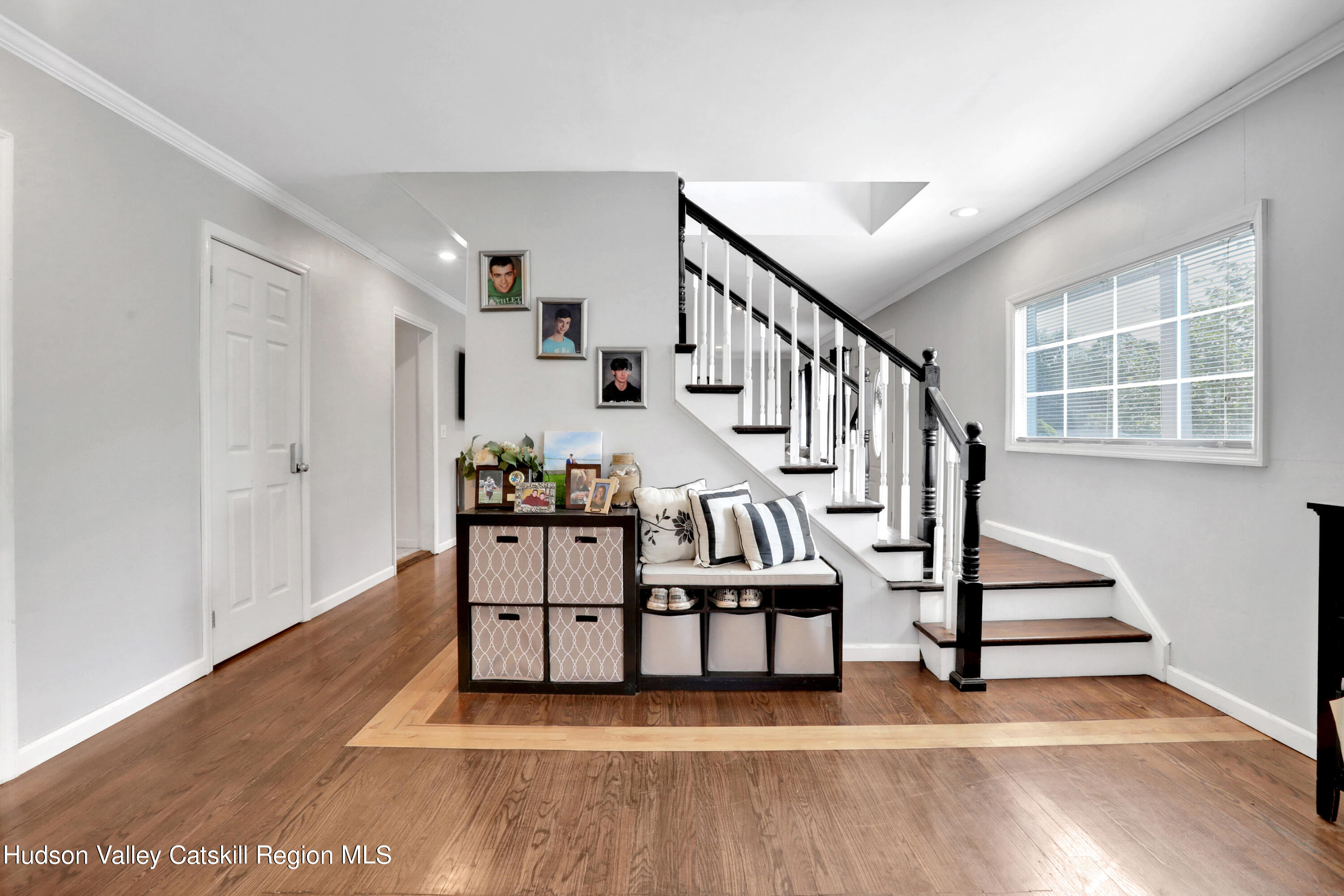 187 Russell Road Hurley, NY 12443 - Photo 16 of 33 a view of entryway and hall with wooden floor