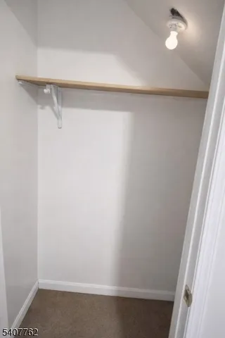 a close view of closet