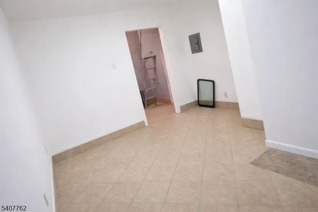 a view of a room with a and entryway