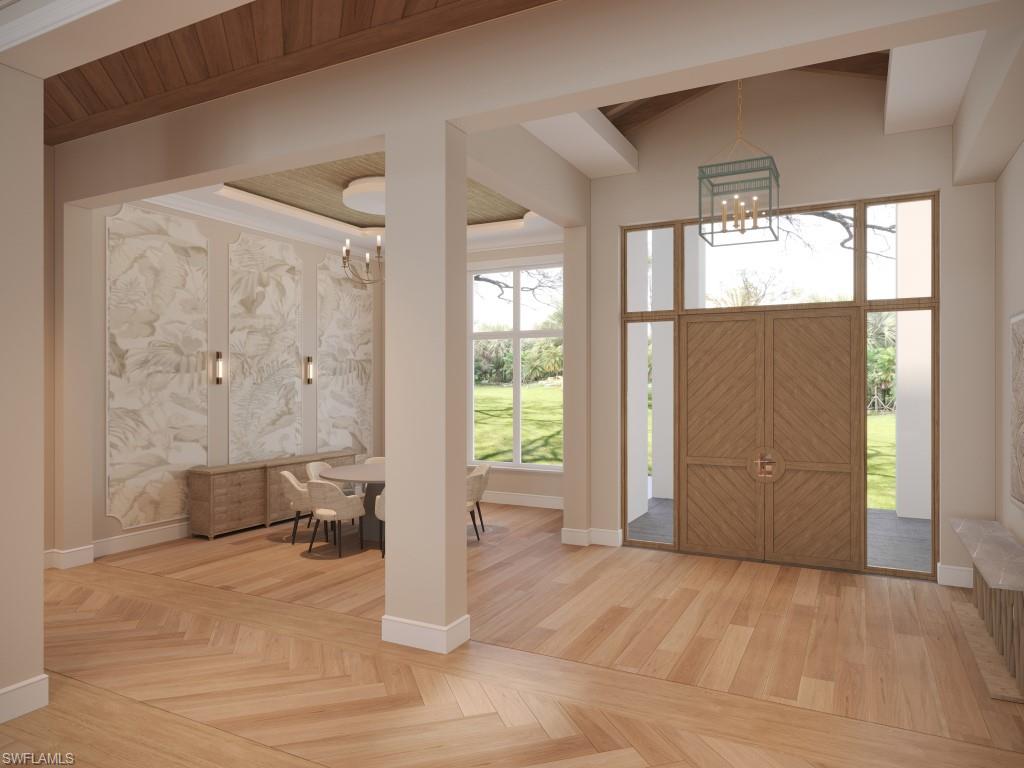 601 Carica Road Naples, FL 34108 - Photo 2 of 10 Entry Rendering