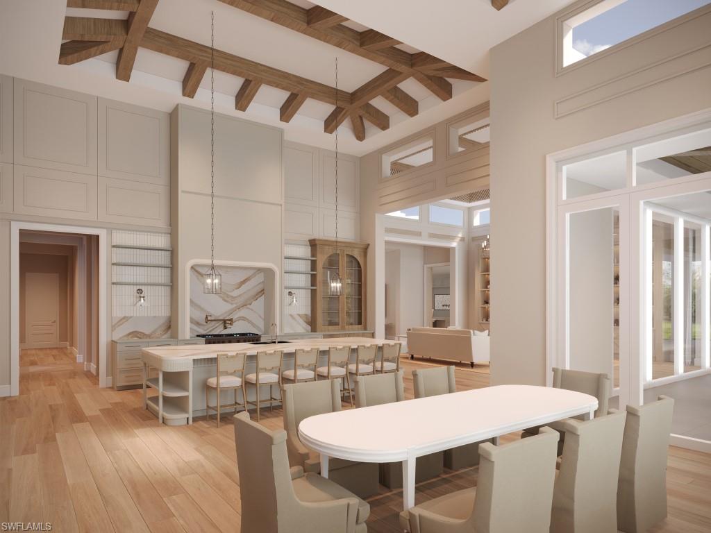 601 Carica Road Naples, FL 34108 - Photo 4 of 10 Kitchen Rendering