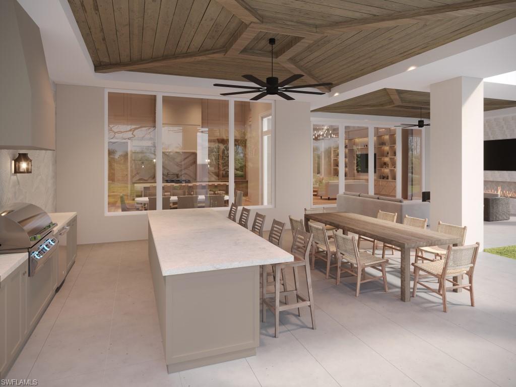 601 Carica Road Naples, FL 34108 - Photo 9 of 10 Outdoor Living Rendering