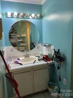 3630 Mt Holly Road Edgemoor, SC 29712 - Photo 24 of 25 a bathroom with a sink and a mirror