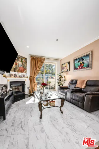 a outdoor space with furniture