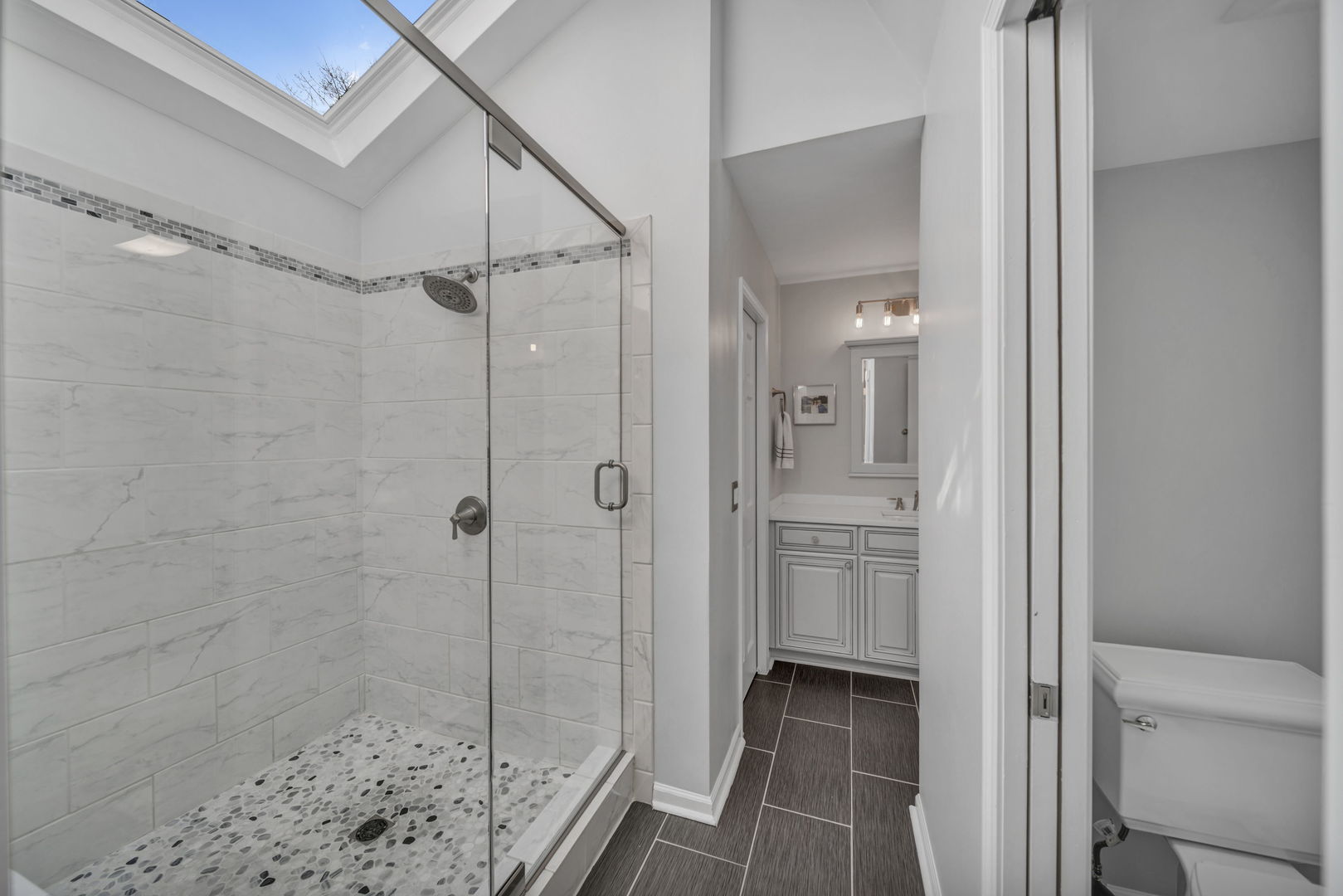1810 Wagner Road Glenview, IL 60025 - Photo 16 of 32 a bathroom with a shower