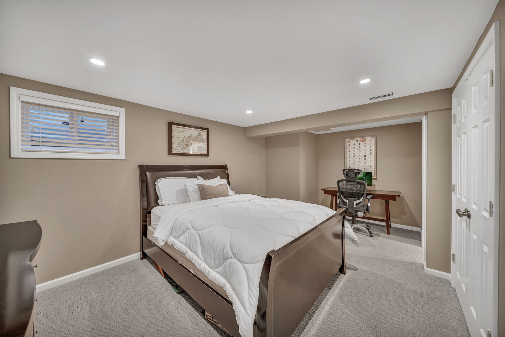 1810 Wagner Road Glenview, IL 60025 - Photo 24 of 32 a bed room with a bed and a chair