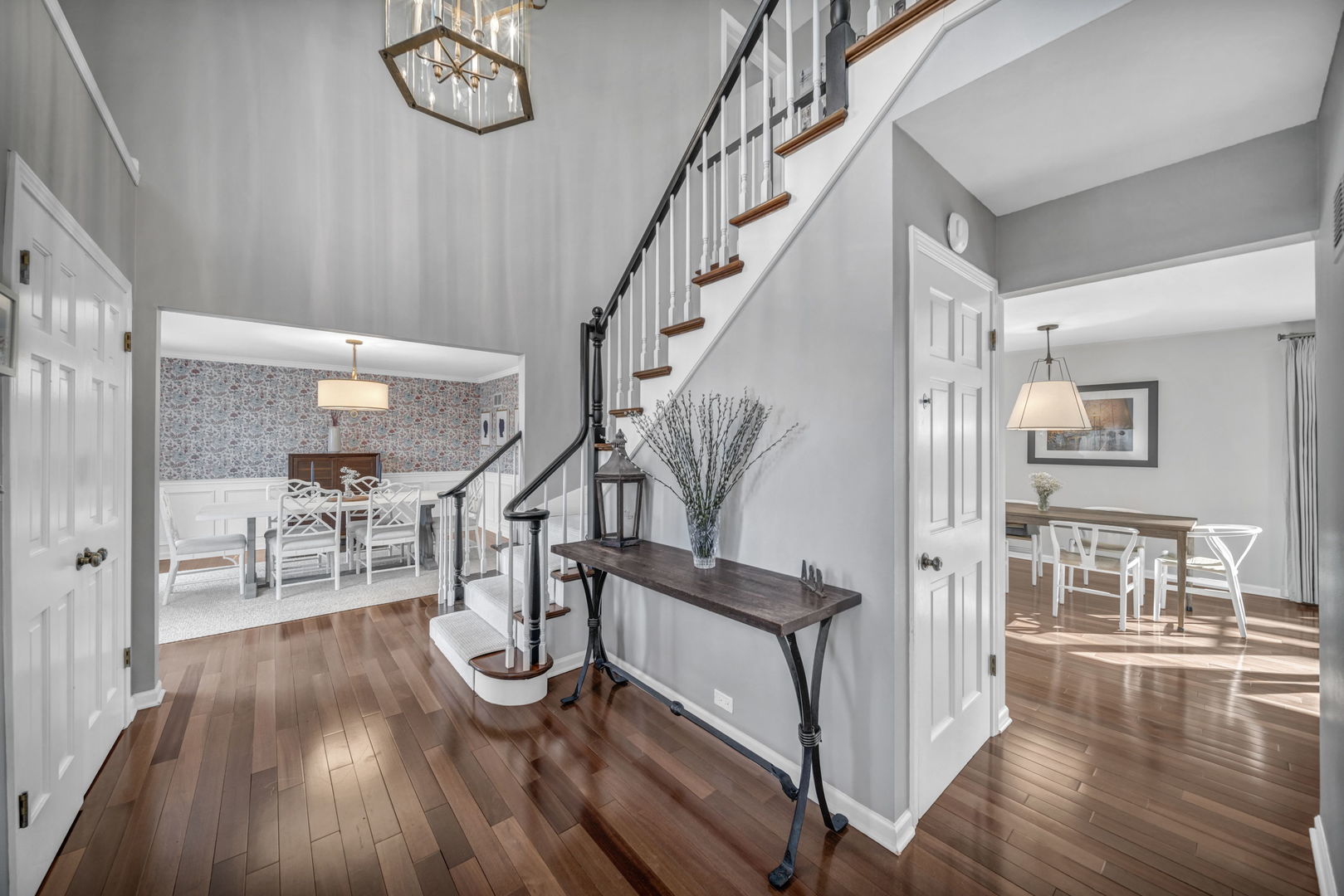 1810 Wagner Road Glenview, IL 60025 - Photo 5 of 32 a view of entryway and hall with wooden floor