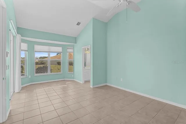 a view of an empty room with window