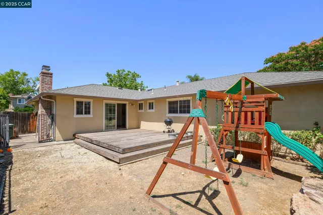 a outdoor space with furniture and garden