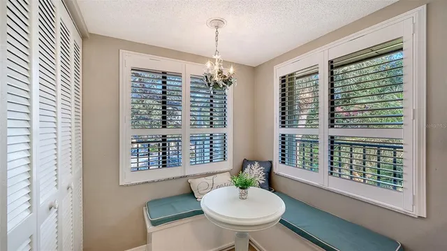 a room with furniture and a window