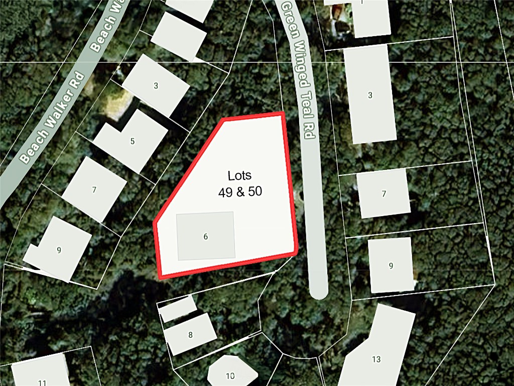 6 Green Winged Teal Road Fernandina Beach, FL 32034 - Photo 53 of 54 Property Plat Map