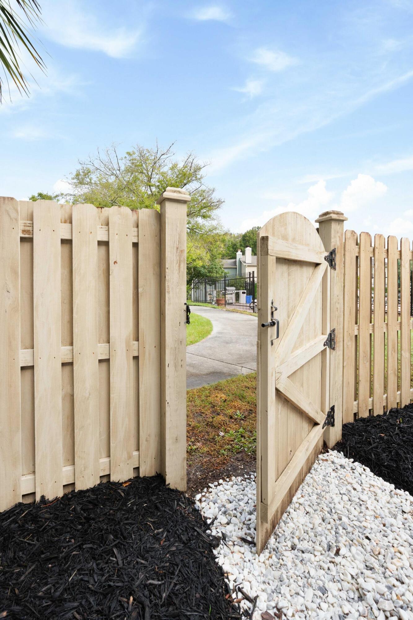 1840 Belle Chez Mount Pleasant, SC 29464 - Photo 50 of 63 Fence Gate to Community Amenities