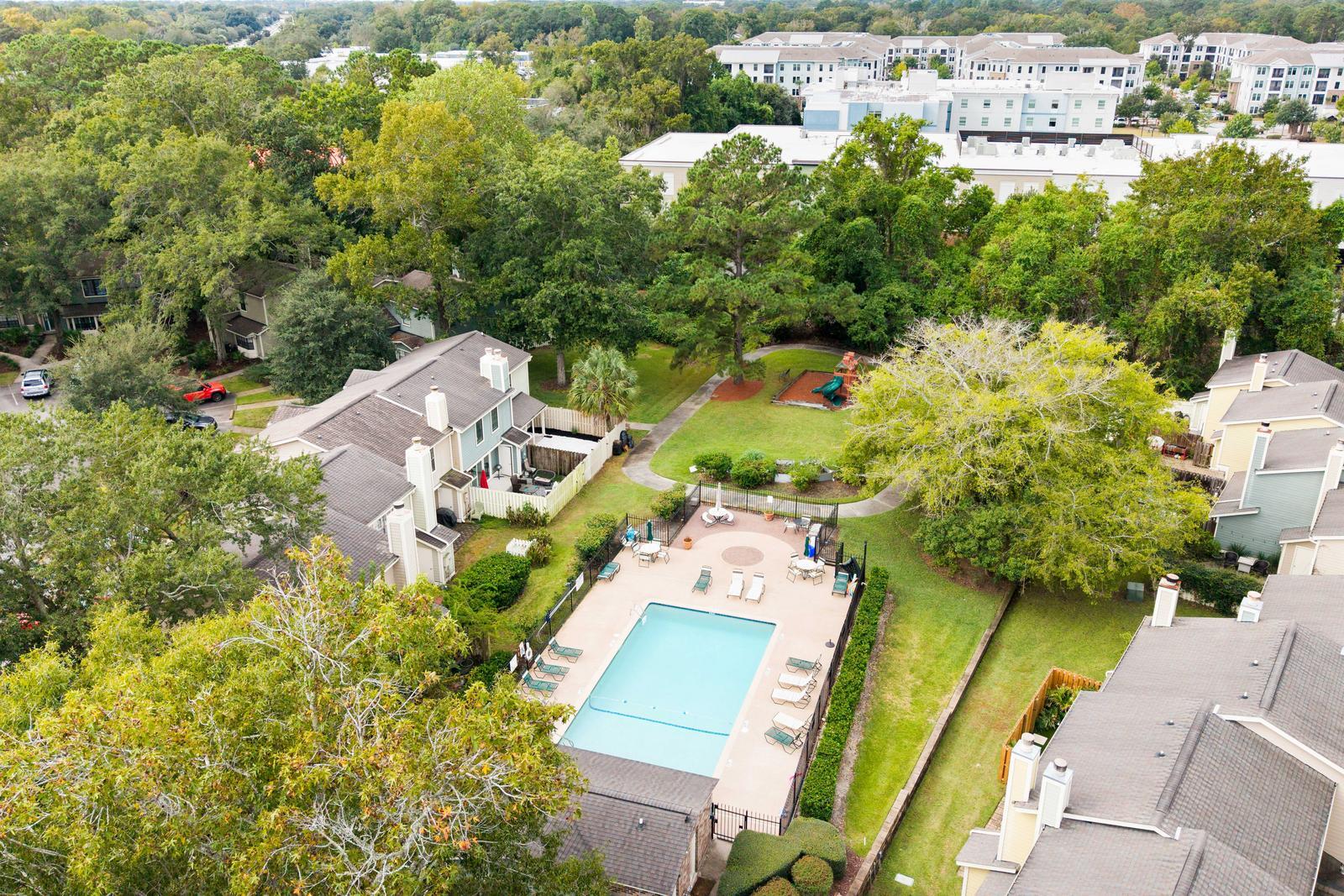 1840 Belle Chez Mount Pleasant, SC 29464 - Photo 62 of 63 Aerial View of Community Pool