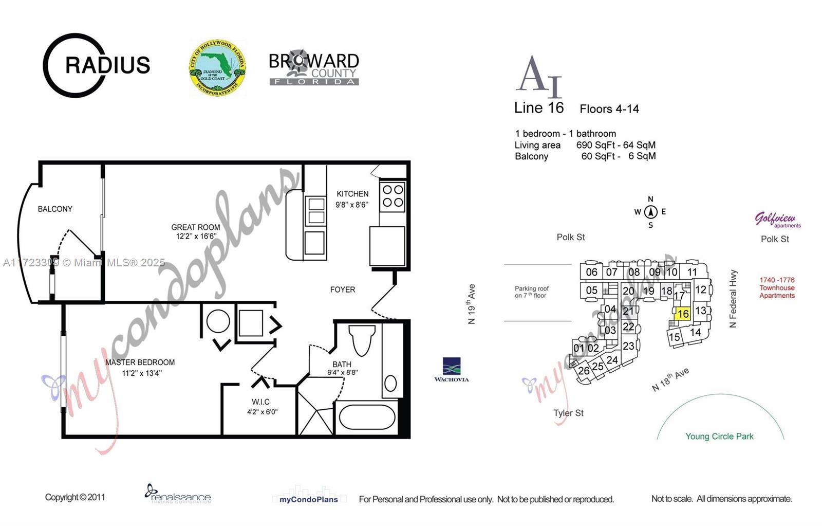 1830 Radius Drive, Unit 516 Hollywood, FL 33020 - Photo 3 of 28 a picture of a book and a bed