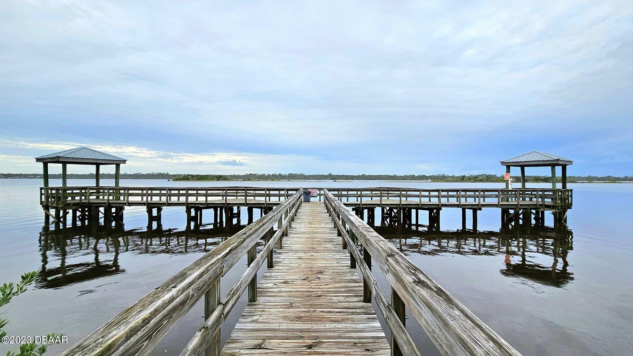 43 Sandra Drive Ormond Beach, FL 32176 - Photo 39 of 50 fishing dock/pier