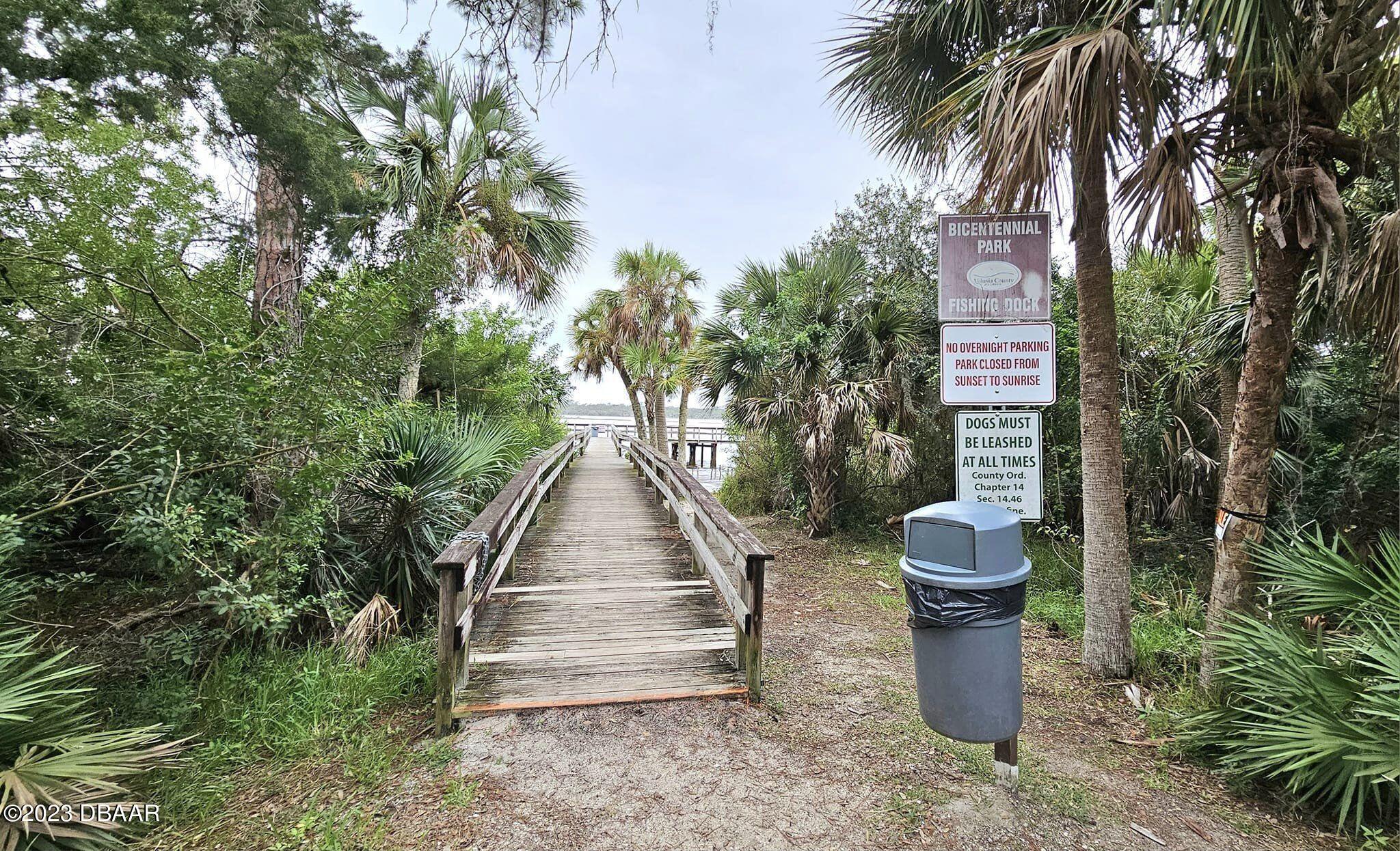 43 Sandra Drive Ormond Beach, FL 32176 - Photo 42 of 50 fishing dock