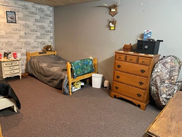 1054 Eakin Road Emlenton, PA 16373 - Photo 8 of 15 a bedroom with a bed and a desk