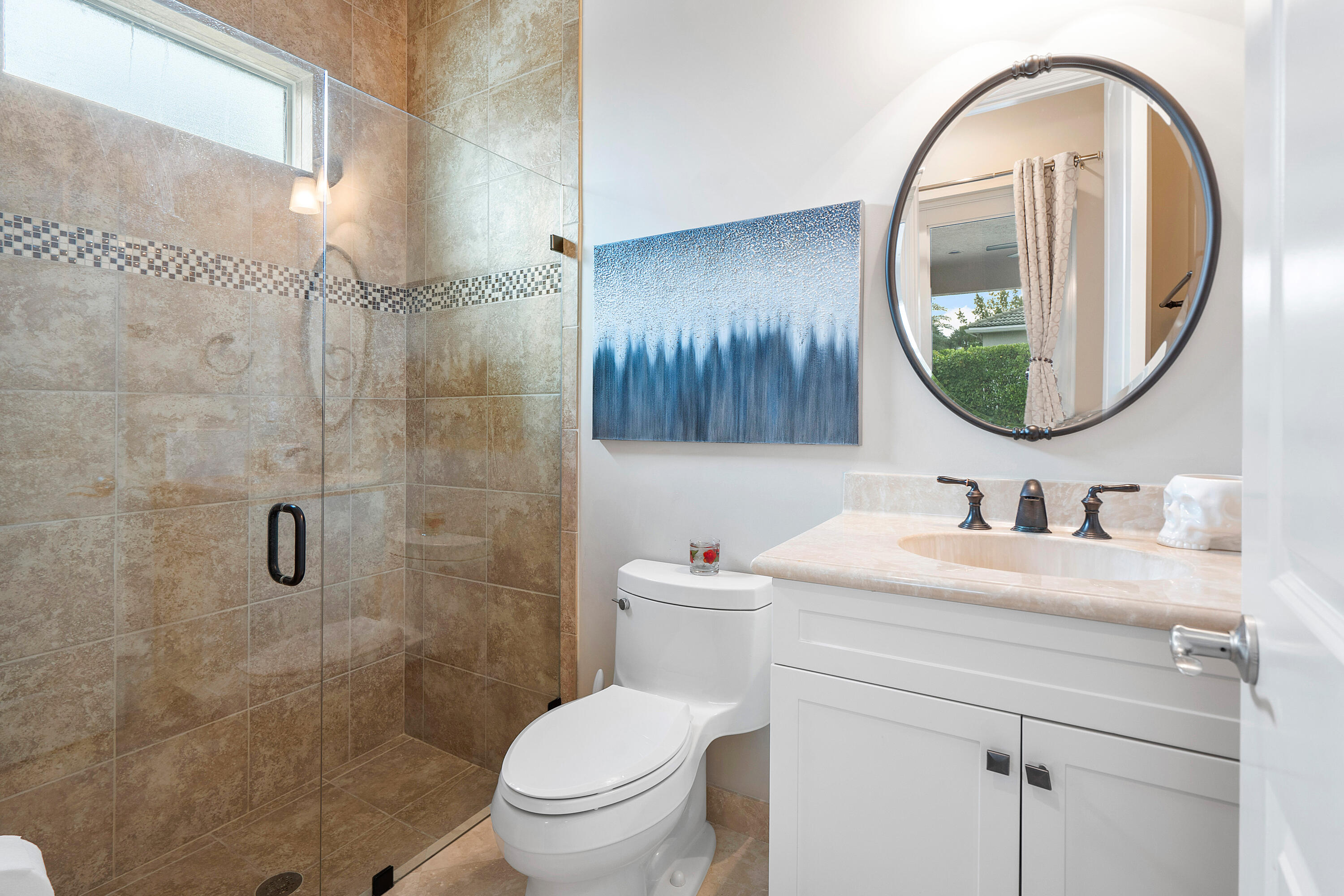 141 Sonata Drive Jupiter, FL 33478 - Photo 23 of 56 Cabana Bathroom from Pool Deck