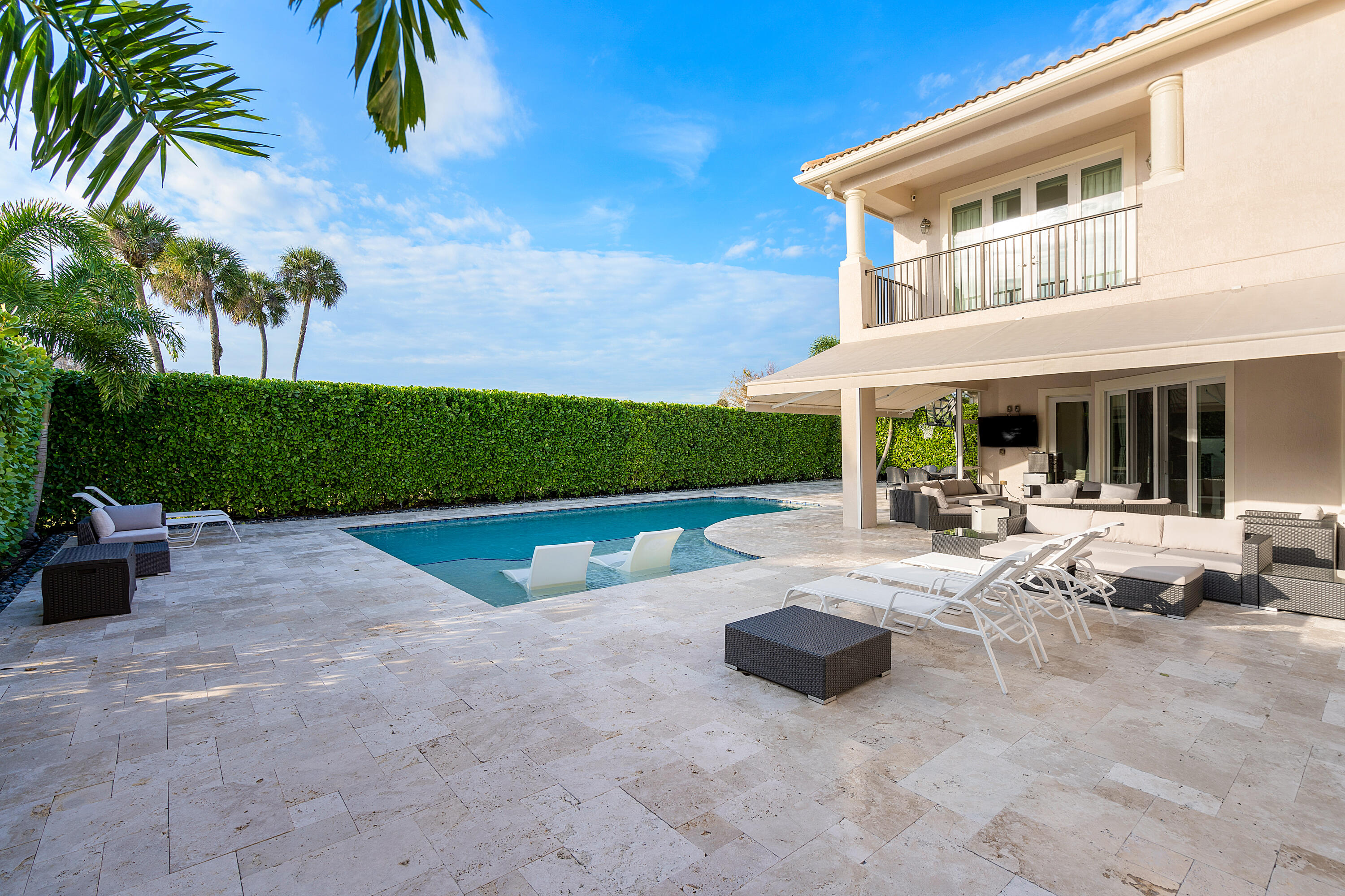 141 Sonata Drive Jupiter, FL 33478 - Photo 42 of 56 Large Deck Around Around Pool