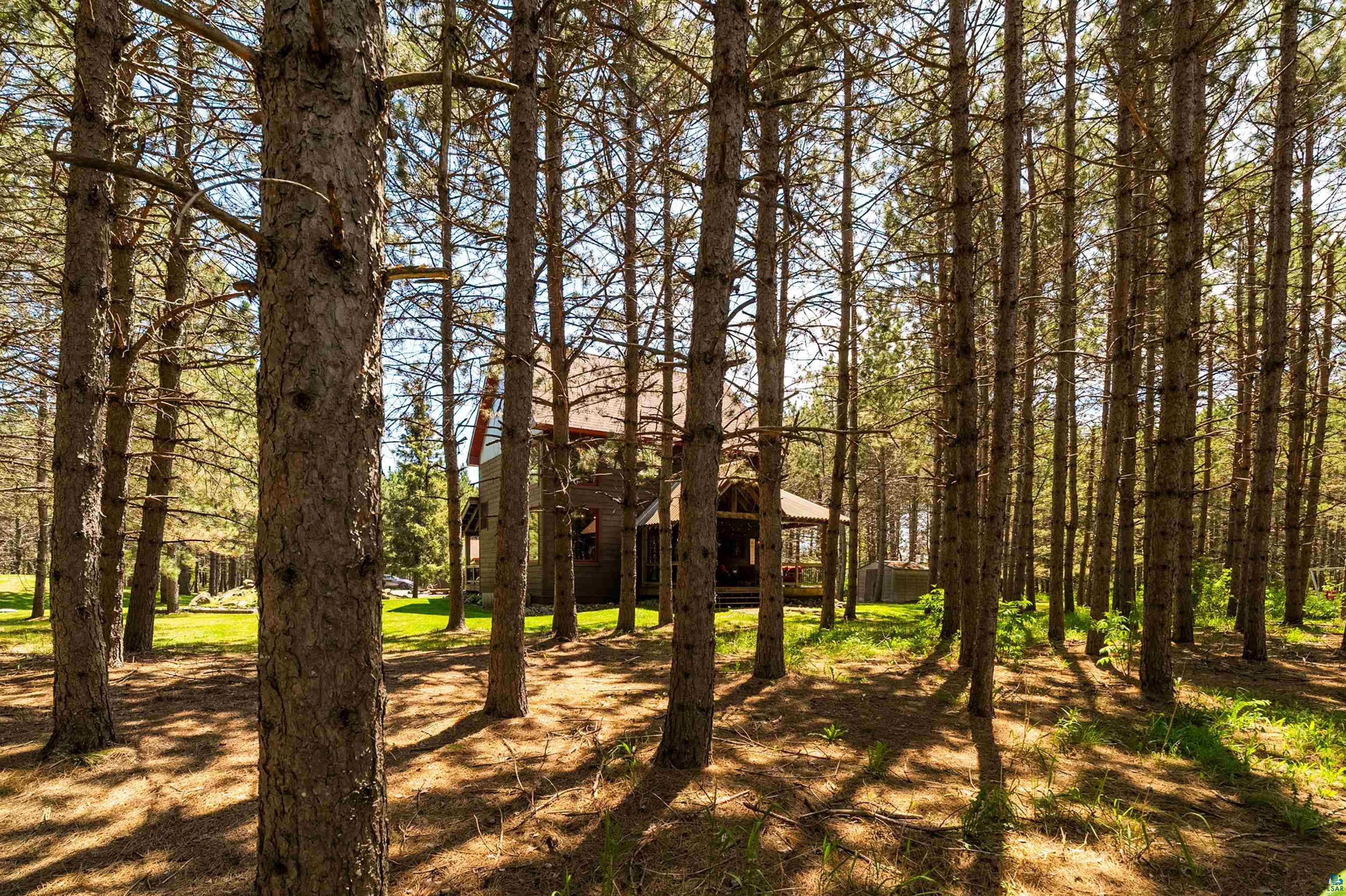 75 East Stark Road Esko, MN 55733 - Photo 72 of 87 Wooded lot with mature pine trees surrounding a two-story residence