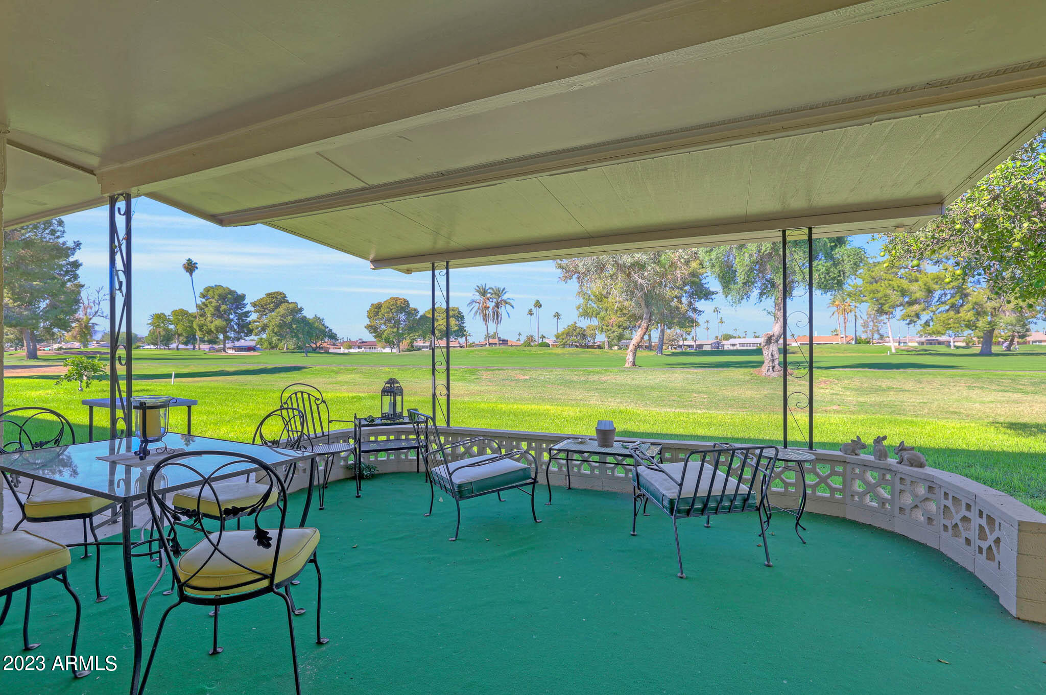 10130 West Mountain View Road Sun City, AZ 85351 - Photo 37 of 47 Back Covered Patio