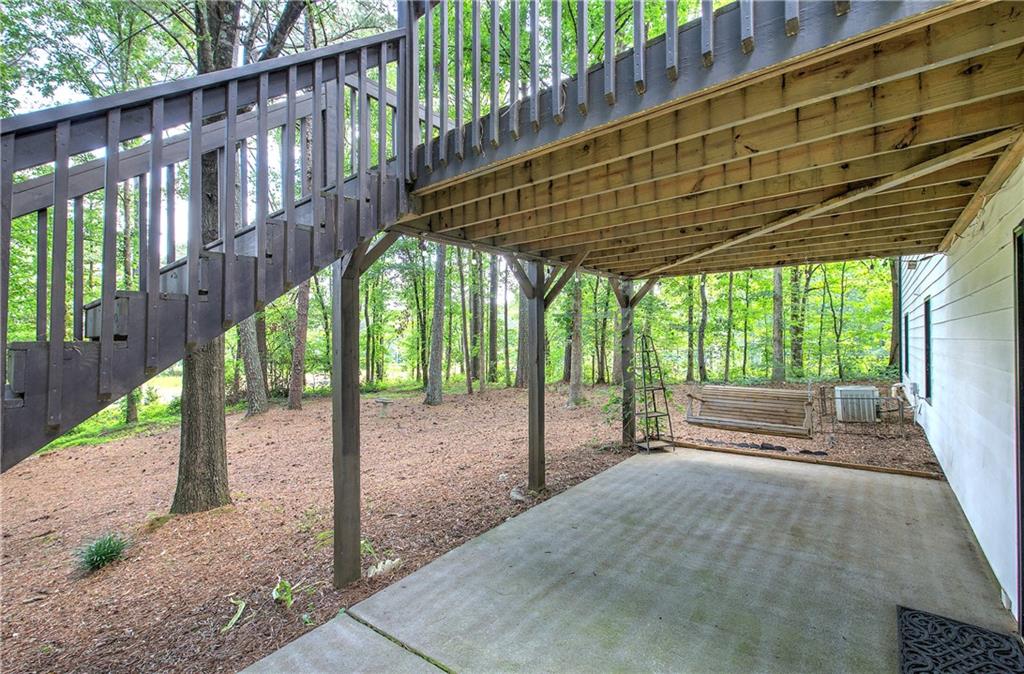 17 West Ridge Drive Southeast Cartersville, GA 30121 - Photo 32 of 37 a view of outdoor space with deck and furniture